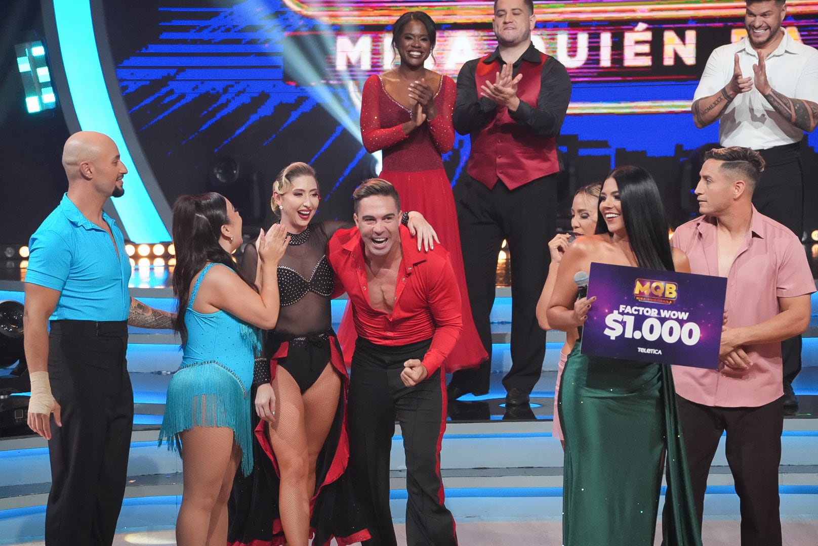 19/10/2025. Mira quien baila, temporada 2. Gala #6. Estudio Marco Picado.Fotografía: Lilly Arce