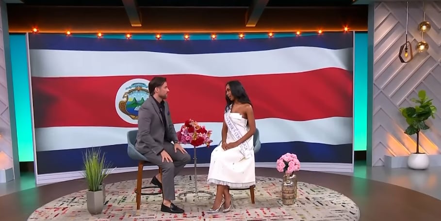 Mariale Acosta estuvo de invitada en el programa Hoy día de Telemundo