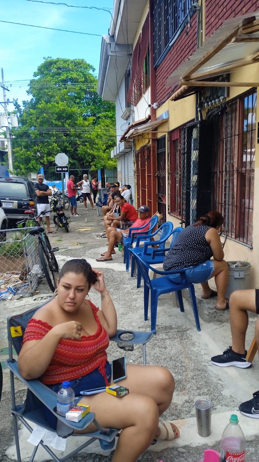 Filas Puntarenas  Saprissa