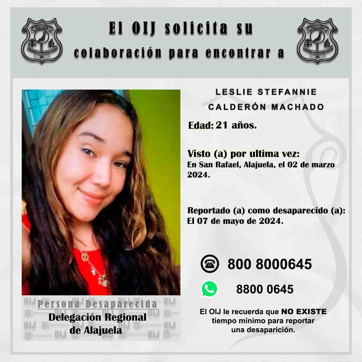 Leslie Calderón Machado.