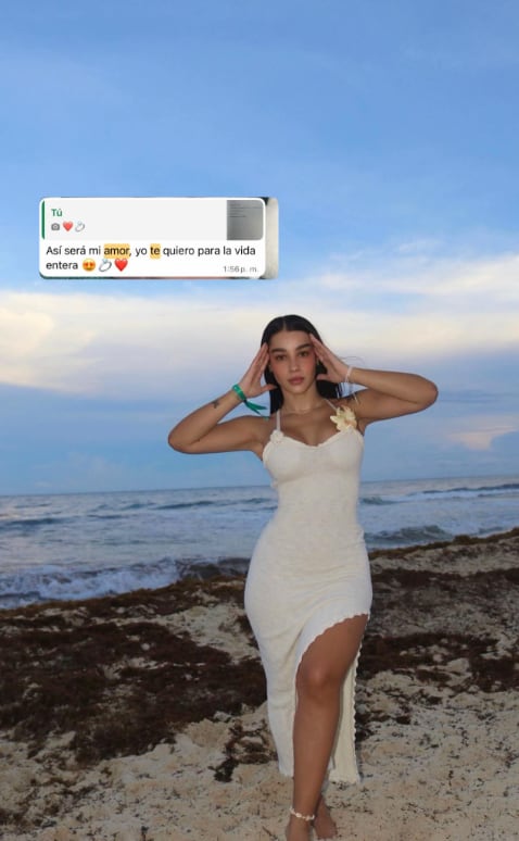 Melanie Valverde, esposa de Marvin Loría