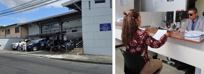 Ya se puede sacar la hoja de delincuencia en Desamparados