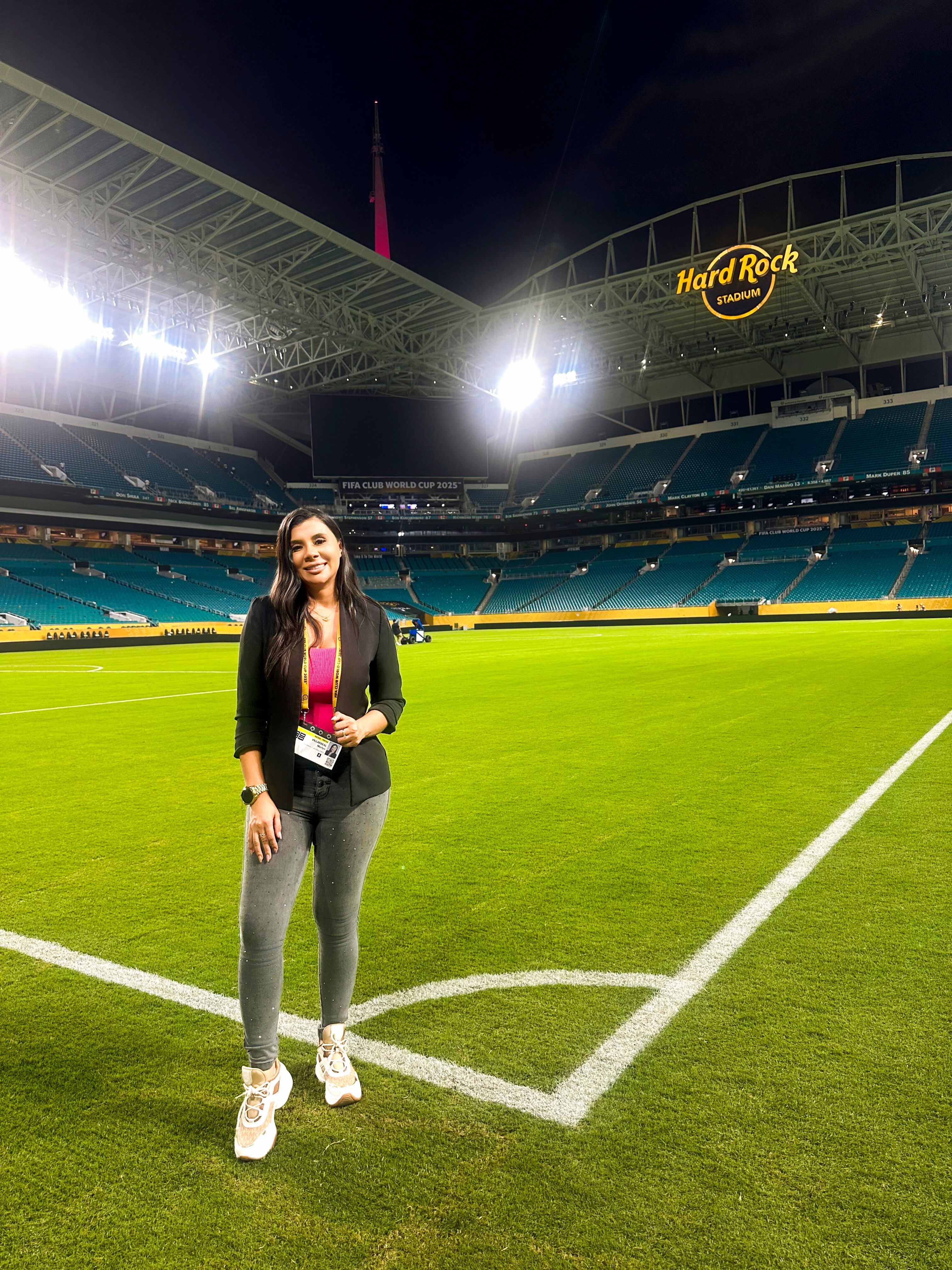 Merlyn Virreal está cubriendo en vivo el Mundial de Clubes 2025