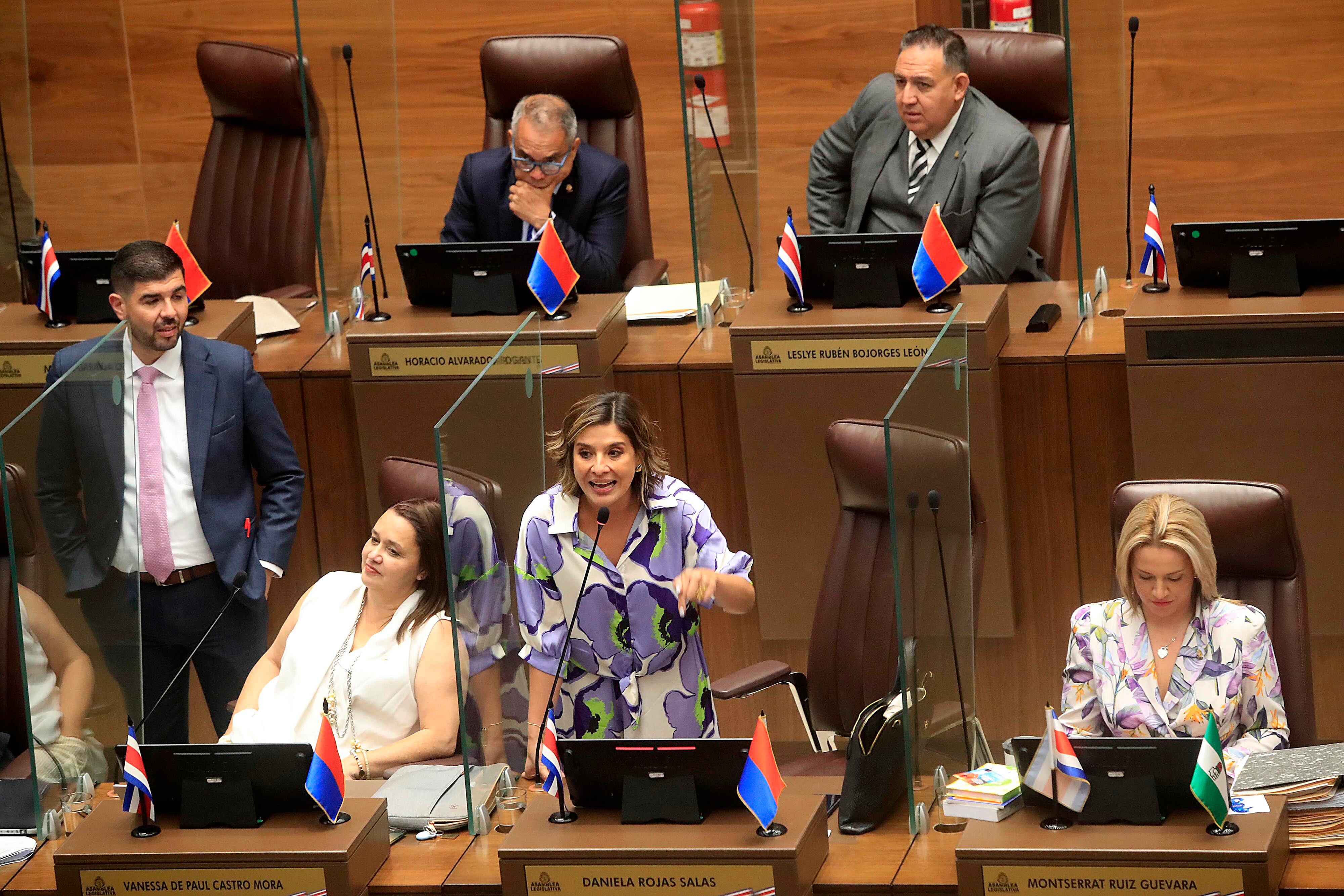 25/09/2023    Asamblea Legislativa. Sesión de plenario legislativo en la que los diputados aprobaron rebaja al marchamo.