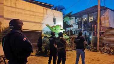 Todo esto es lo encontró el OIJ en allanamientos contra banda sospechosa de matar a policía