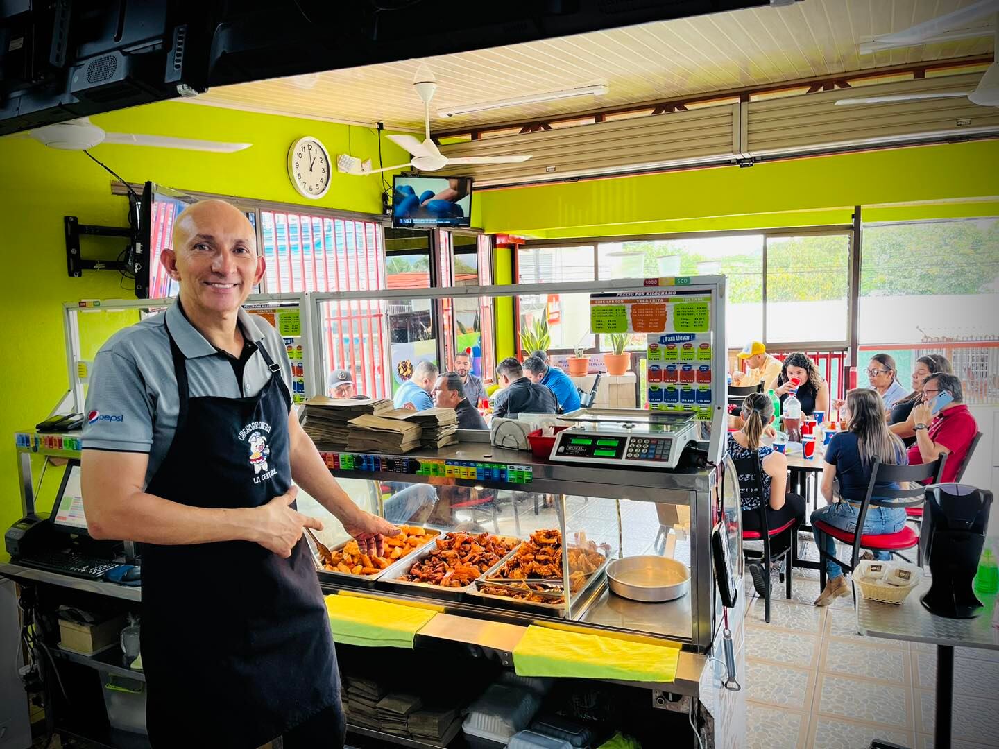 La Chicharronera La Central se ubica en Turrúcares de Alajuela. (Tomada de Facebook)