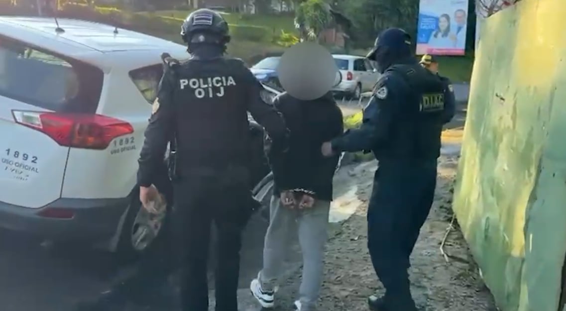 Los sospechosos del homicidio en San Pedro de Poás ya fueron detenidos.
