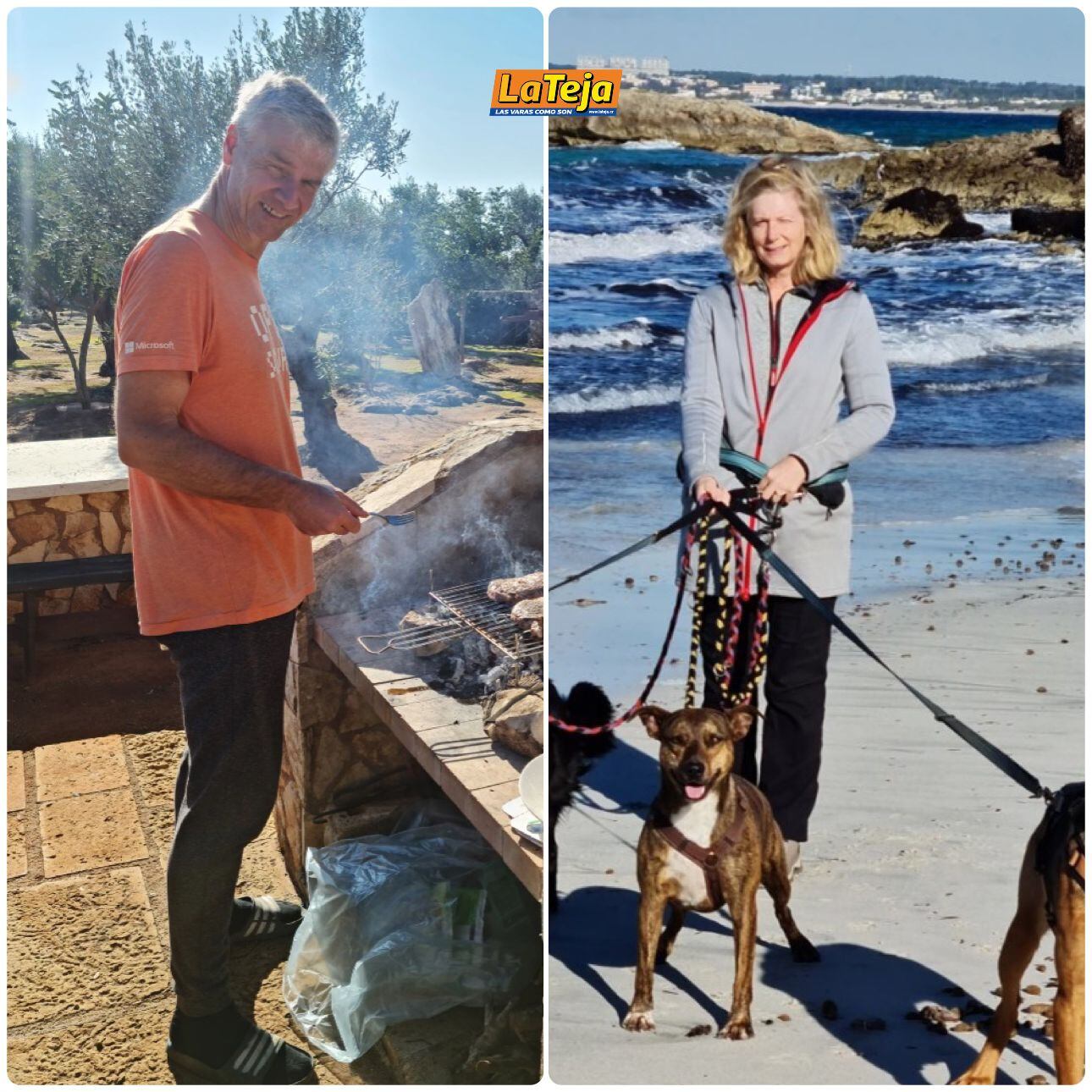 El alemán Rüdiger Schickhaus, de 60 años, y su esposa austriaca, Manuela Daxer, de 57 años. Foto: Tomada de redes sociales