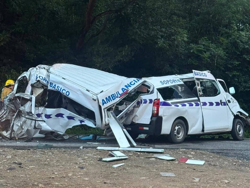 Choque múltiple en Abangares deja un hombr fallecido.