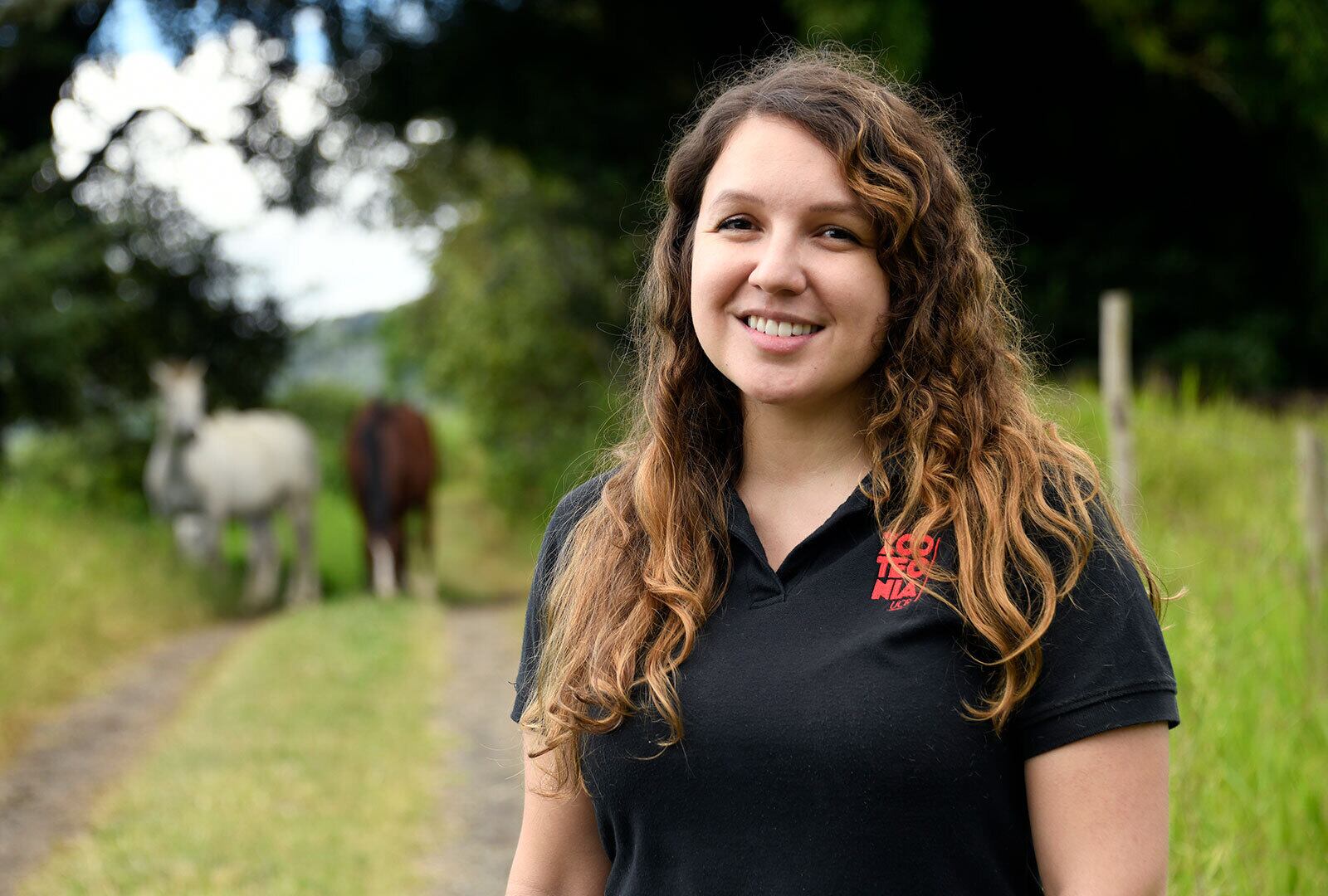 Profesora Ana Margarira Arias Esquivel, Especialista en comportamiento, bienestar y nutrición de equinos.
