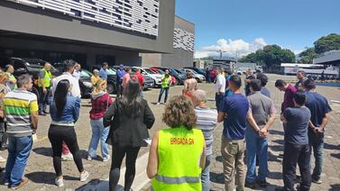 Así se vivió el simulacro de sismo con epicentro en Golfito, de 7,4 grados. ¿Cómo le fue a usted?