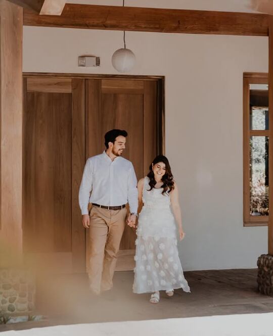 Katherinne González y Edson Picado