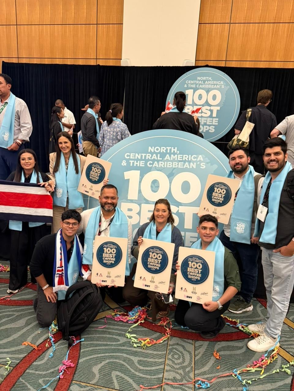 Cinco cafeterías costarricenses se incluyeron en el ranking de América de The Best Coffee Shops para Norteamérica, Centroamérica y el Caribe, que se hizo público el 11 de marzo en el marco de World of Coffee San Diego, California. Susan Ugarte Vargas con su cafetería "Donde Su", se ubicó en el puesto 83.