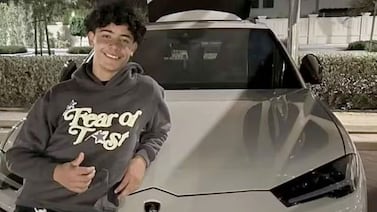 El hijo de Cristiano Ronaldo sorprende con un Lamborghini Urus blanco valorado en más de 260 mil euros