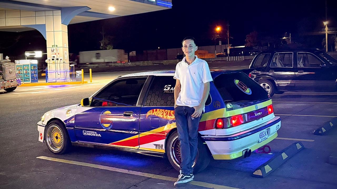 Chuzo de la Semana, Honda Civic EF 1991, Gerson Gamboa. Foto: Cortesía.