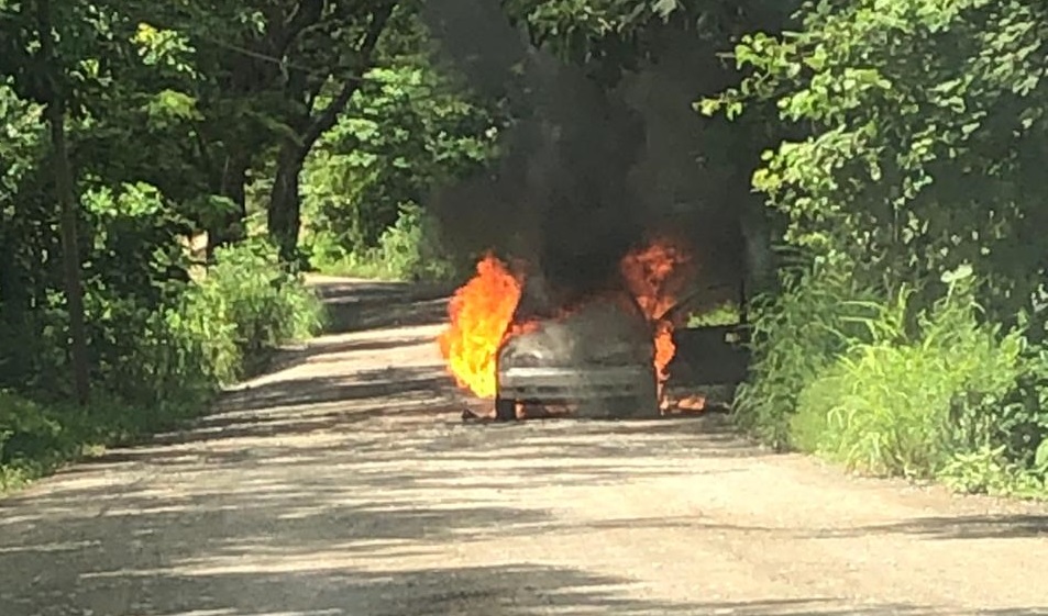 Asalto a sucursal bancaria en Tamarindo. Foto cortesía.