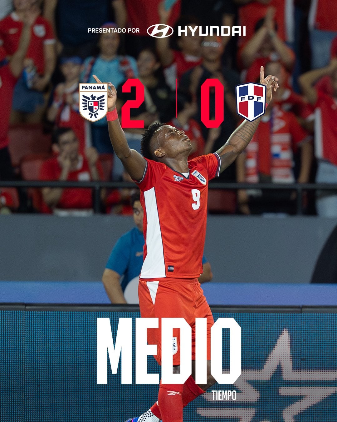 Tomás Rodríguez anotó en el amistoso de Panamá ante República Dominicana