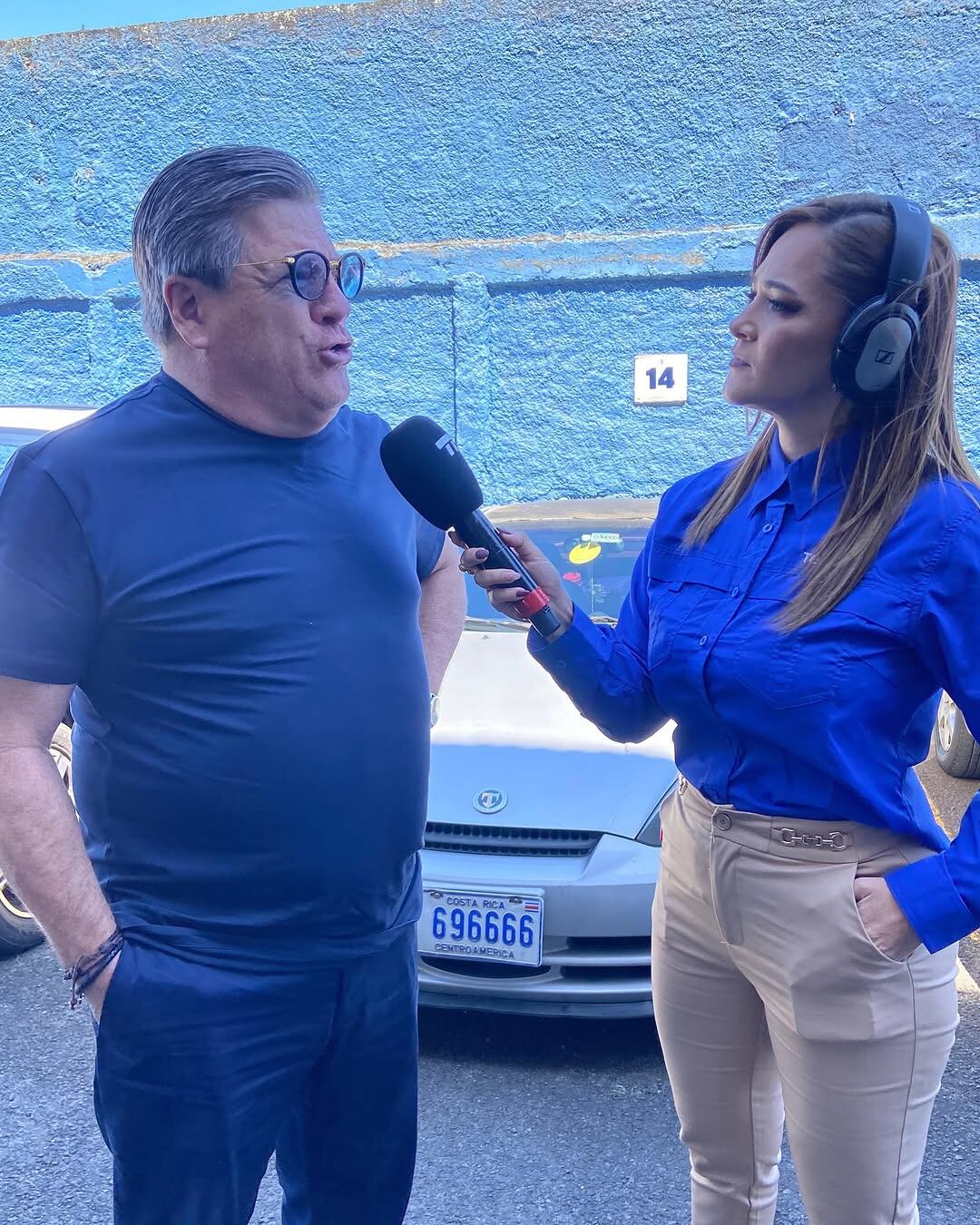 Gabriela Jimenéz vivió uno de sus días esperados en Teletica