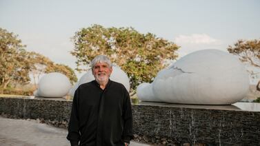 Jorge Jiménez Deredia puso sus obras  y el nombre del país en lo más alto de famosa montaña de Francia
