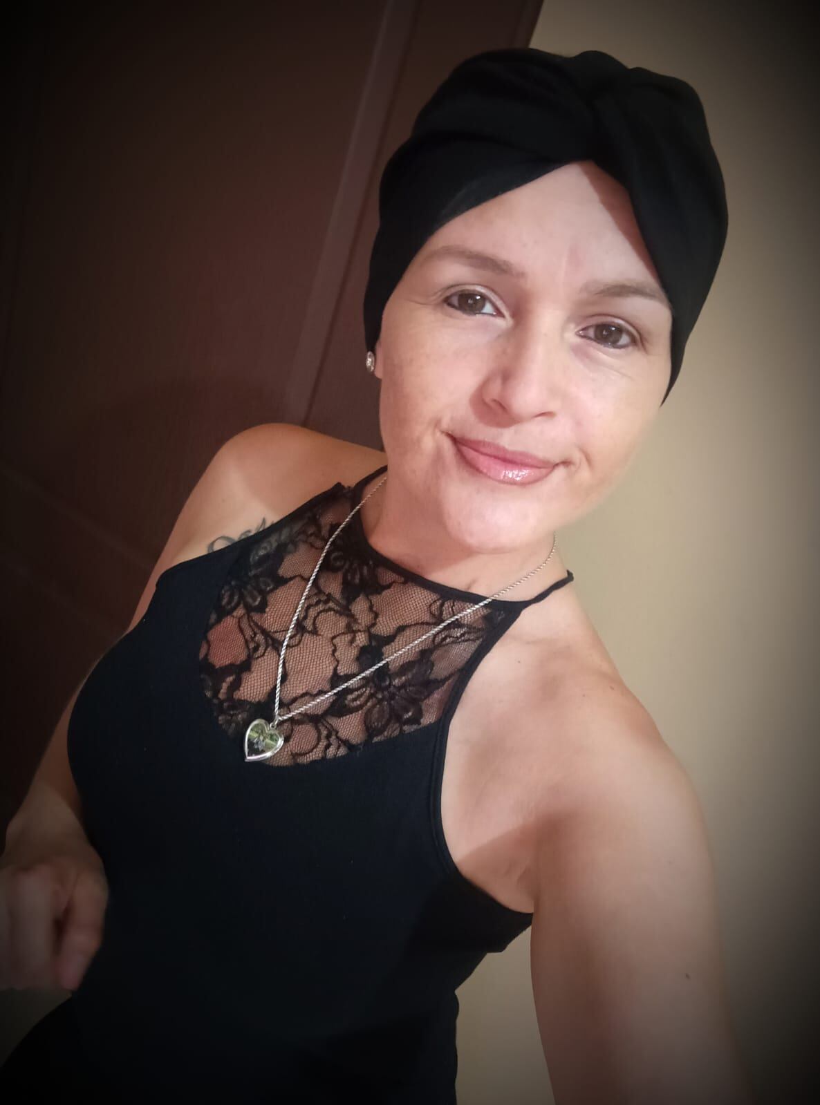 Jimena Navarro, paciente de cáncer de mama. Cortesía.