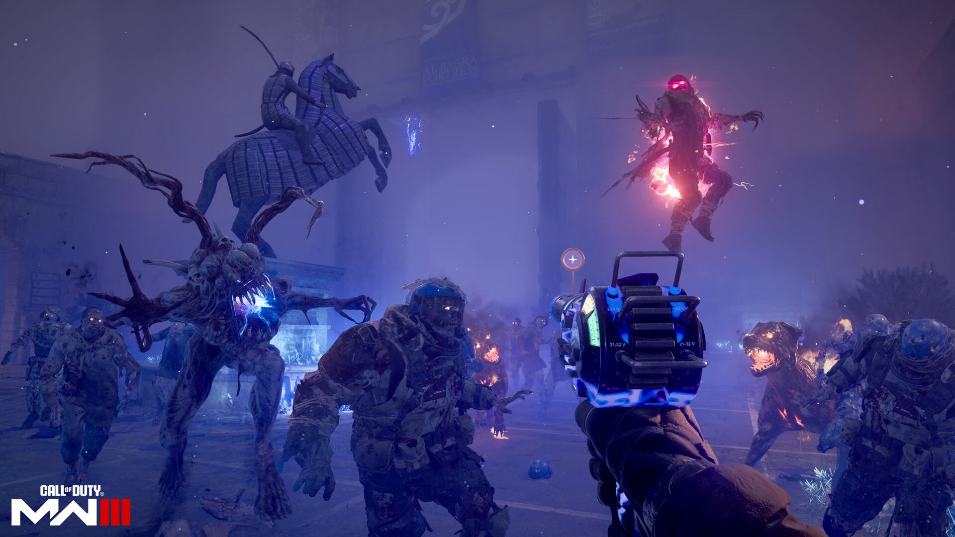 Los nuevos zombies incluyen unas grietas para poder avanzar entre las rondas. Foto tomada de callofduty.com.