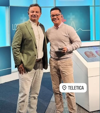 Pablo Campos, periodista de Calle 7 Informativo de Teletica