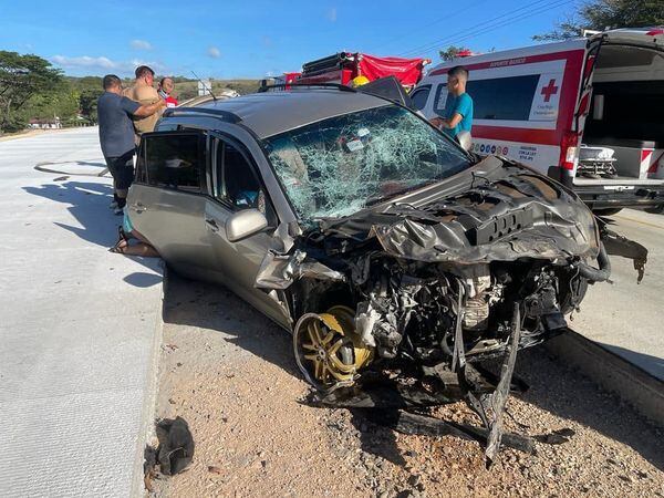 Primera madrugada del 2022 deja 7 personas fallecidas en accidentes de tránsito. Foto cortesía.