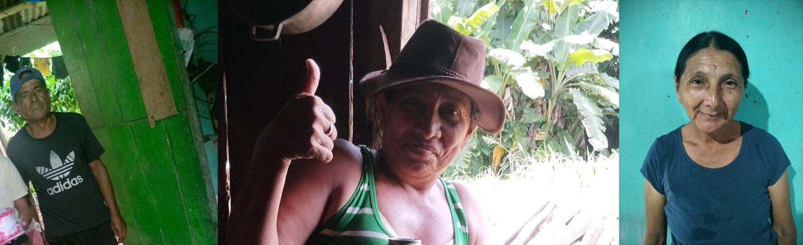 Gregorio Andino, Mercedes Lorena Barrera y Carmen Barrera, víctimas de un incendio en San Rafael de Guatuso, zona norte ocurrido la noche de este 29 de setiembre 2024. Foto: Cortesía Raquel Barrera para La Teja