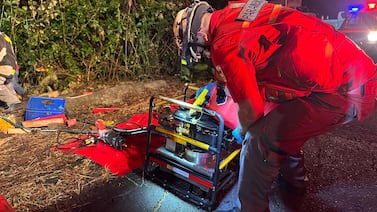 Aparatoso accidente en Garabito acabó con la vida de un hombre