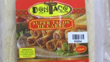 Encuentran en tacos congelados una peligrosa bacteria que mata a más de 6 mil personas al año en el todo el mundo