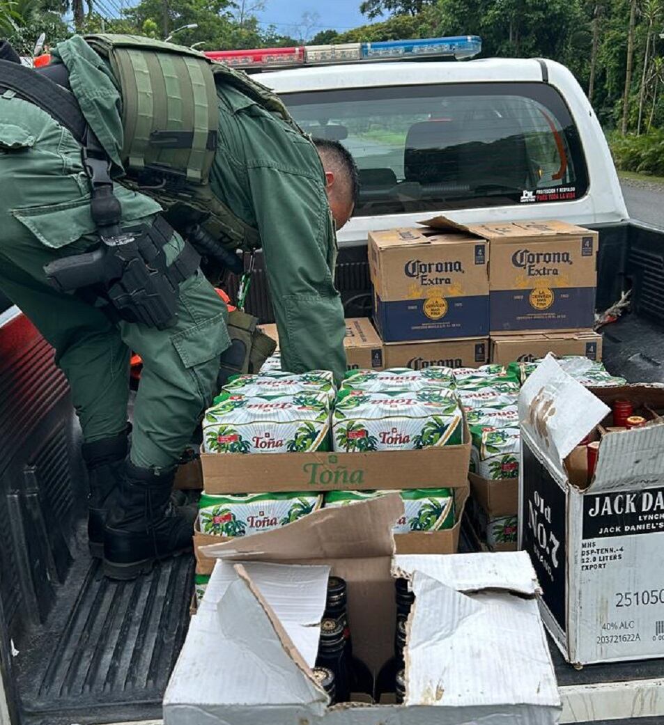 Ambos decomisos se realizaron en Talamanca de Limón.