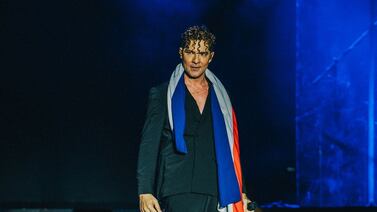 David Bisbal se dio un gustito en soda de periodista de Teletica tras su concierto en el país