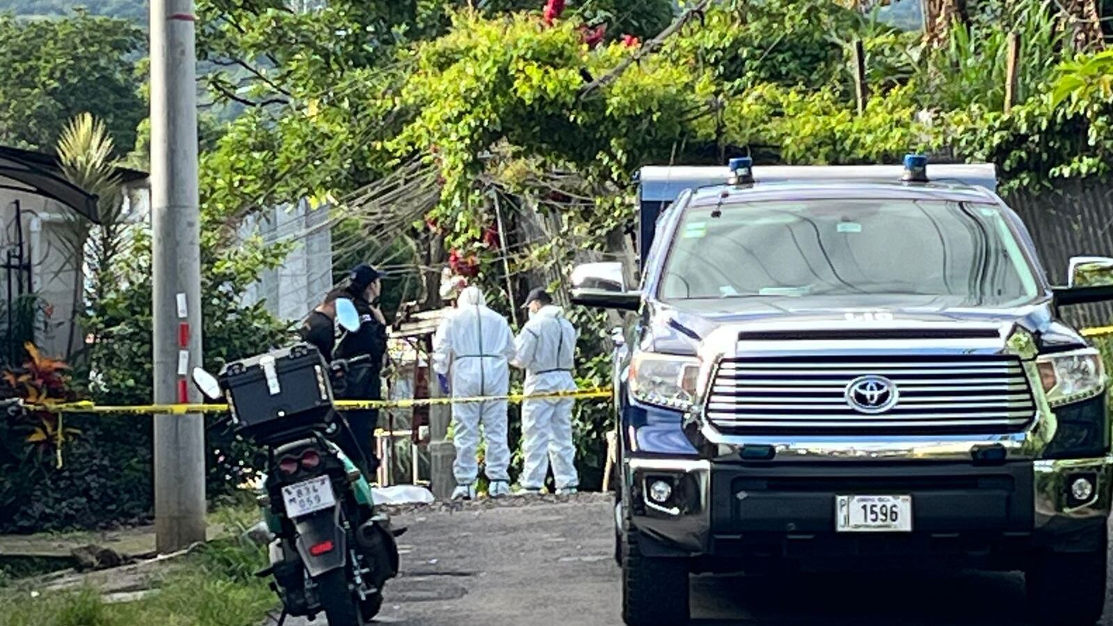 Asesinan a un muchacho de 25 años en San Juan de Dios, Desamparados, en una calle sin salida. Foto: La Teja