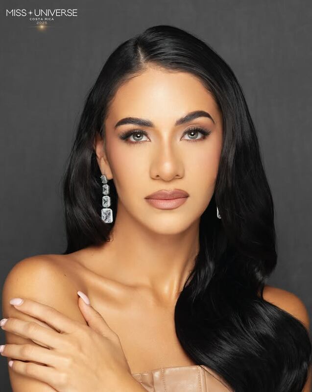 Candidata al Miss Universo Costa Rica 2025.