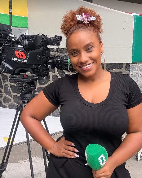 Rose Davis, locutura de Teletica radio, presente en el Mundial 2026