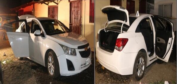 Tres sujetos de apellidos Hidalgo, nicaragüense, de 34 años; Castillo, salvadoreño, de 48 años y Collazos, colombiano, de 36 años, fueron asesinados en calle Los Ángeles, Maiquetía, San Rafael Arriba de Desamparados, San José. Foto: OIJ