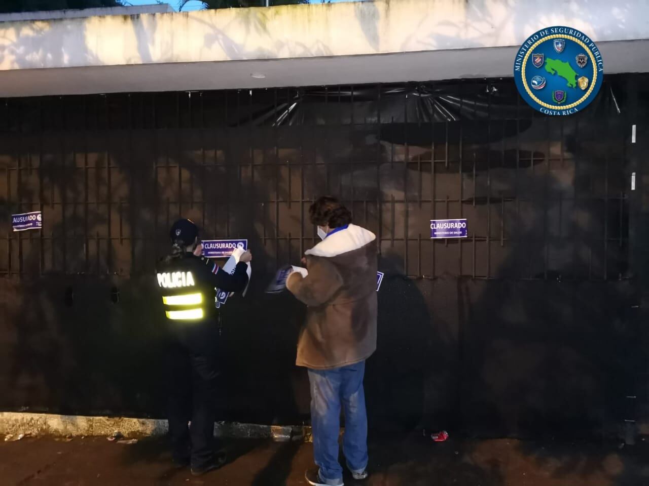 Clausuran 19 fiestas clandestinas en distintos puntos del país entre la noche del sábado y la madrugada del domingo 31 de octubre. Foto MSP.