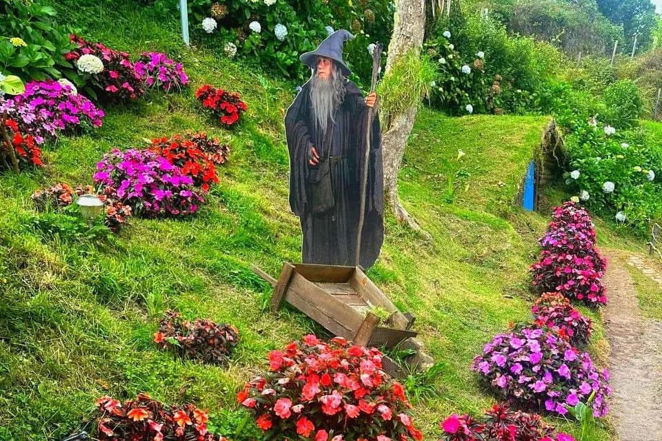 Hay muchos atractivos para que los más fans se tomen fotografías.