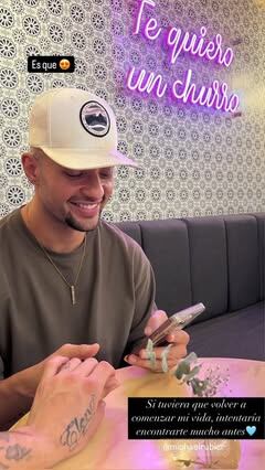 Michael Rubí vive al máximo su amor.