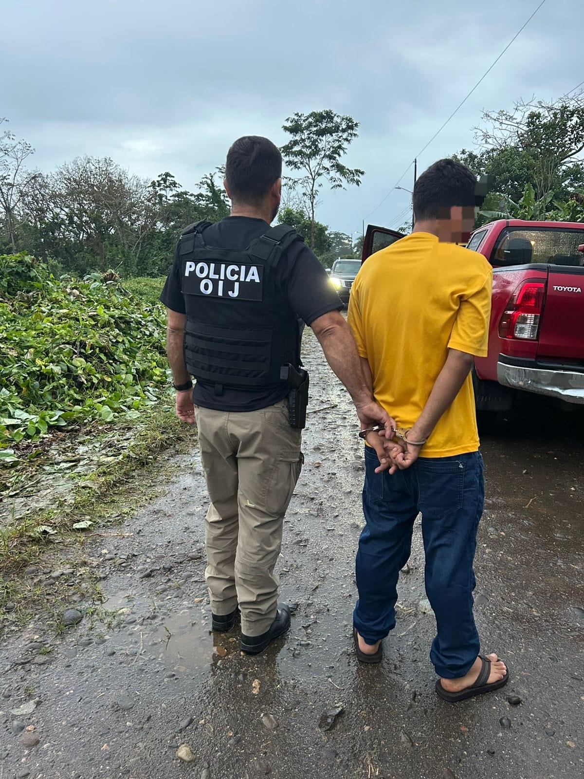 El joven es sospechoso de participar en el homicidio ocurrido el 10 de febrero en Nuevo Caribe de Cariari.
