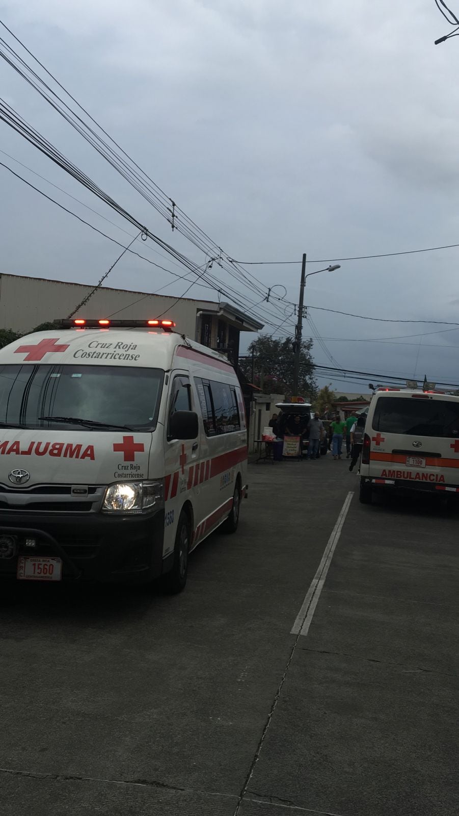 Adulto mayor fallece en Junta Electoral 713 de la escuela Elías Jiménez. Foto cortesía.