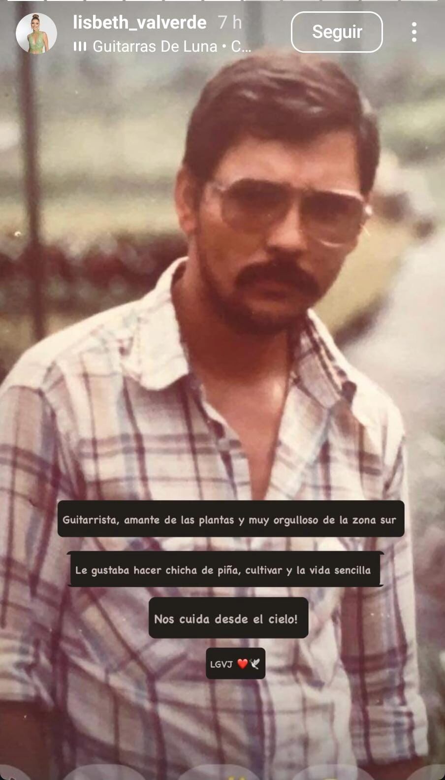 Papá de Lisbeth Valverde