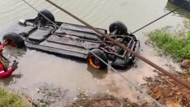 Hermanas que fallecieron ahogadas al caer carro en río tenían apenas un día de estar en suelo tico