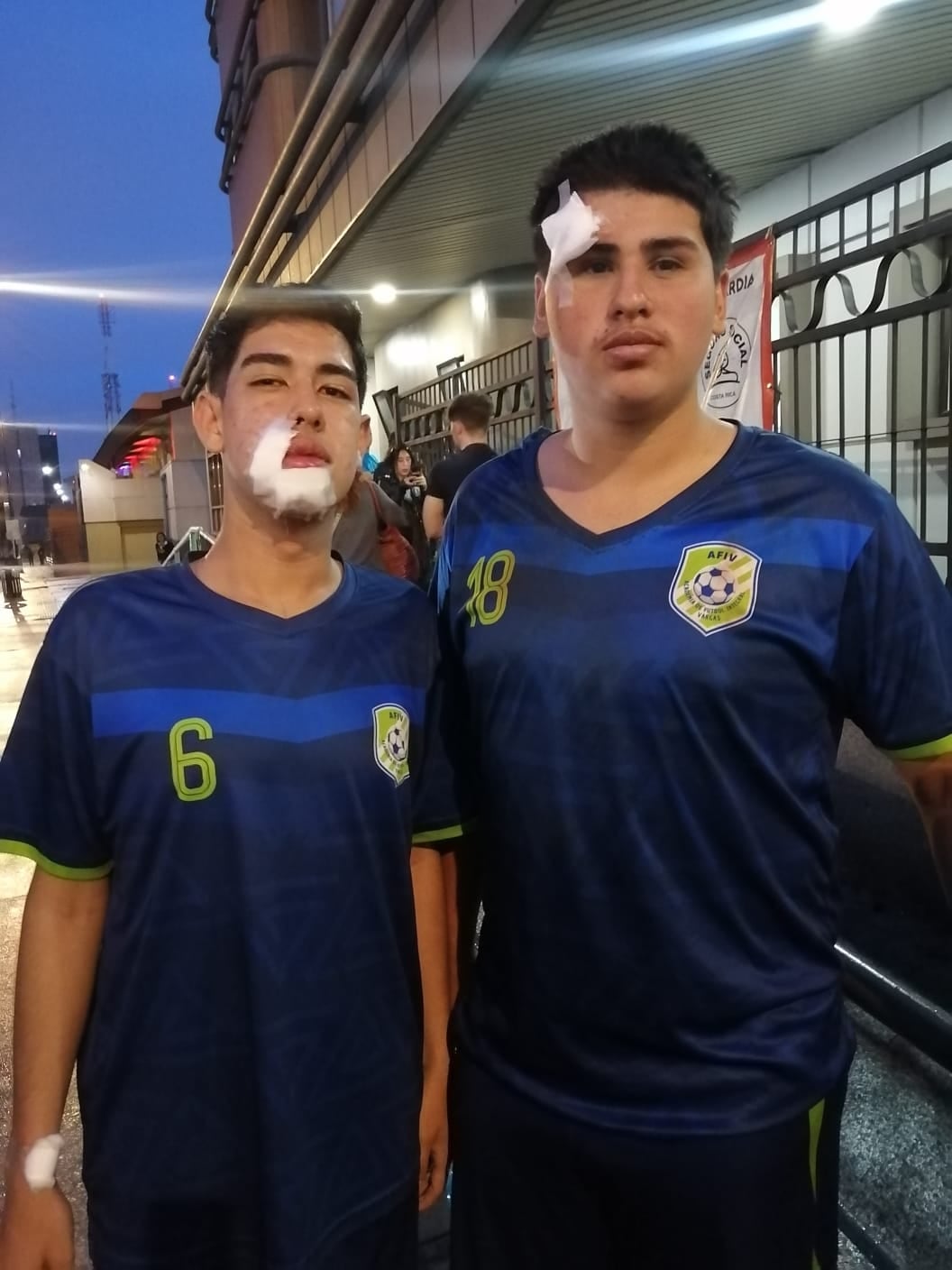 Trifulca en Linafa, Atlético Junior vs Afiv, u20