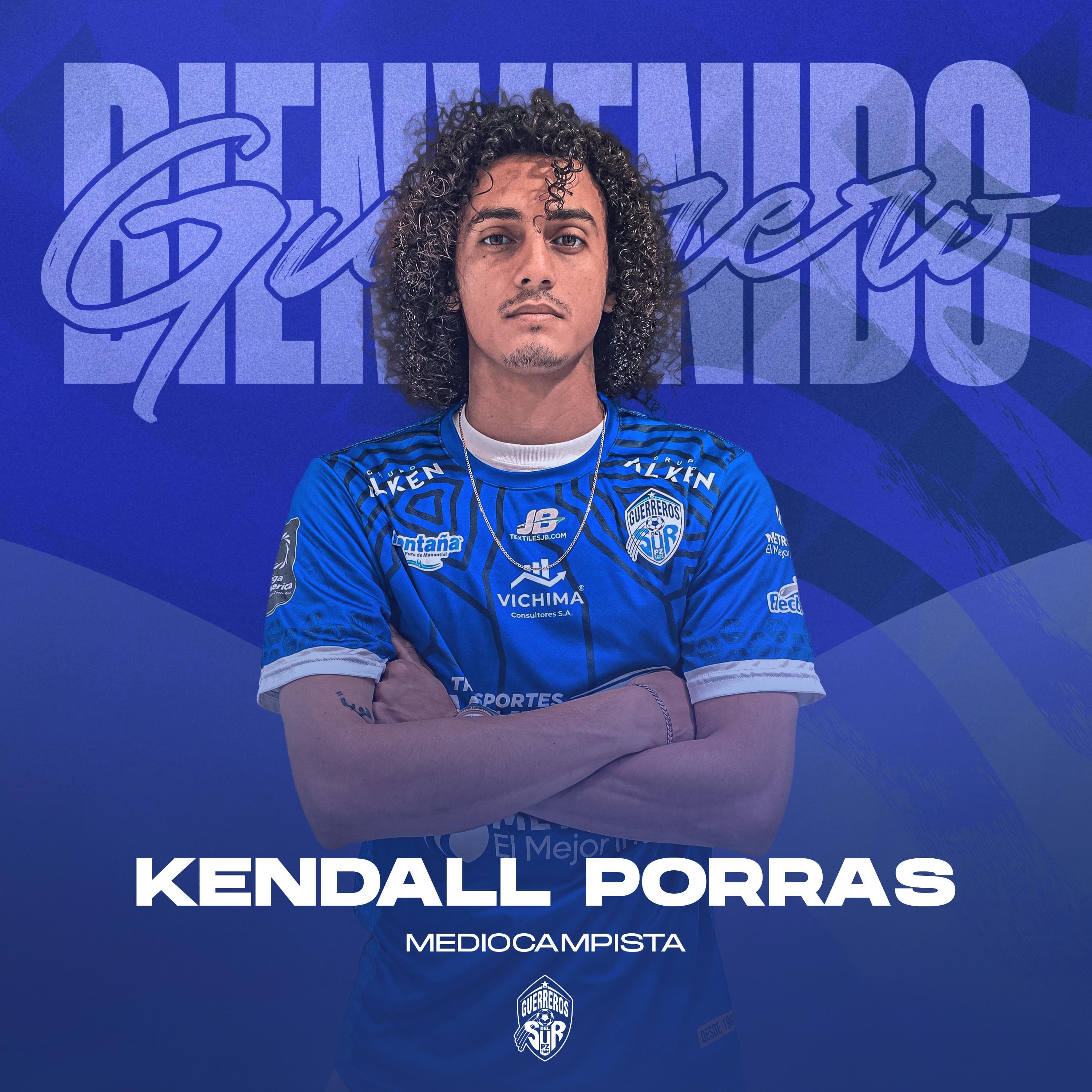 Kendall Porras es nuevo refuerzo de Pérez Zeledón.