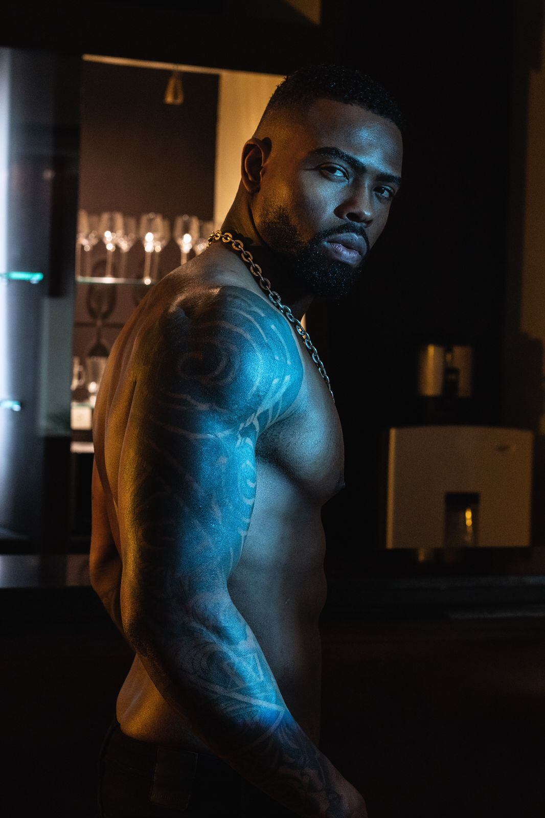 El modelo limonense Kelvin Maxwell