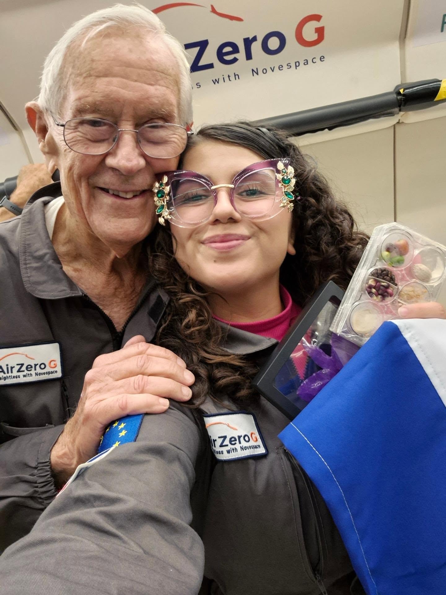 Fiorella Arias, ingeniera en Biotecnología graduada del TEC, llevó a gravedad cero, cultivos y el orgullo tico a un vuelo de práctica espacial con microgravedad en Francia