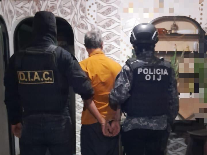 Casasola fue detenido la noche de este miércoles. Foto OIJ.