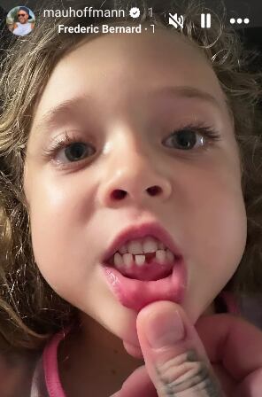 Mauricio Hoffmann y su hija Zoé.