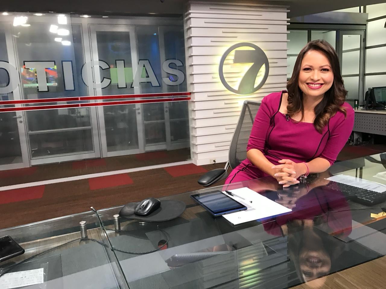 Yahaira Piña, periodista de Telenoticias